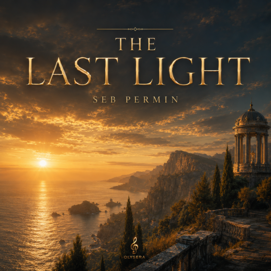 Pochette de The Last Light de SEB PERMIN, musique instrumentale cinématique produite par Olysera Music
