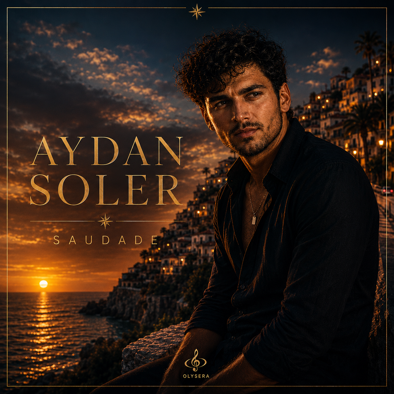 SAUDADE – Album d'Aydan Soler | Olysera Music Pochette officielle de l'album SAUDADE d'Aydan Soler produit par Olysera Music.