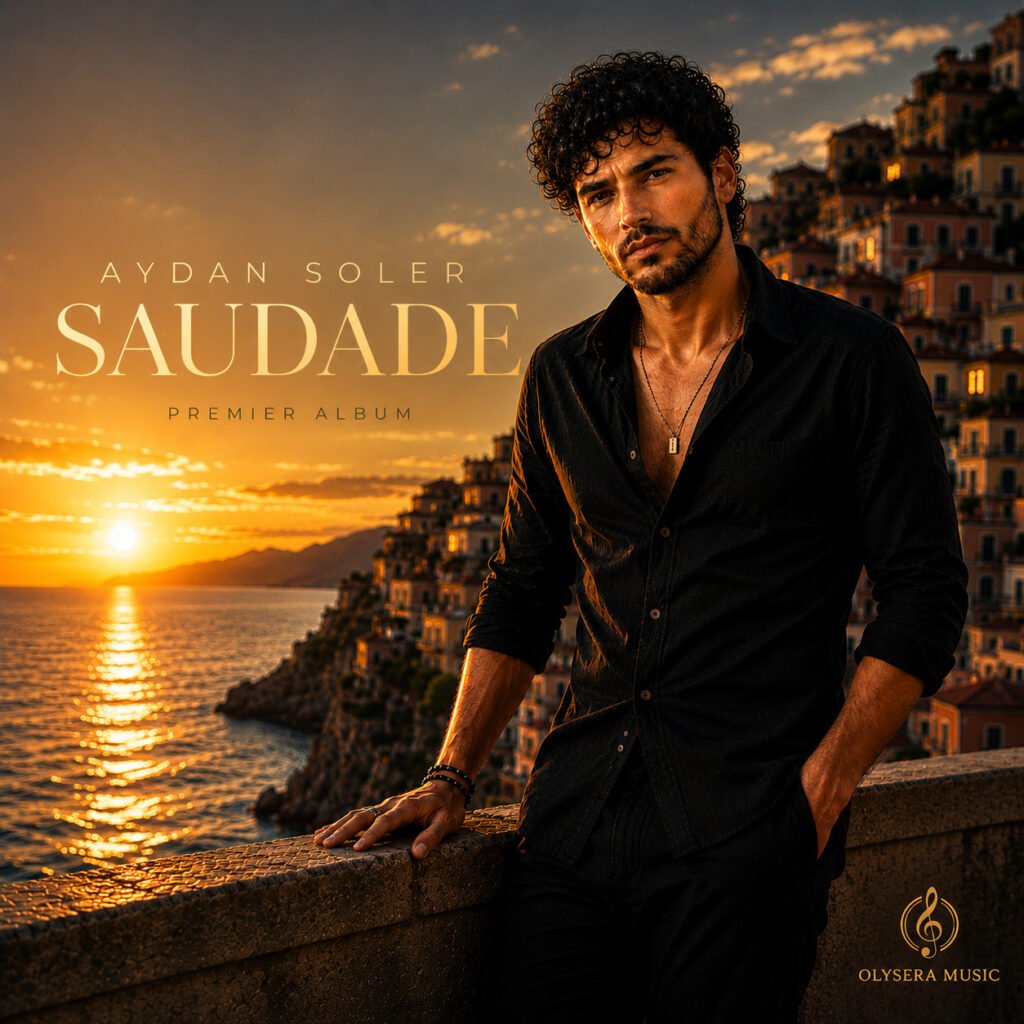 Saudade – Aydan Soler Pochette officielle de la chanson Saudade d'Aydan Soler produite par Olysera Music.