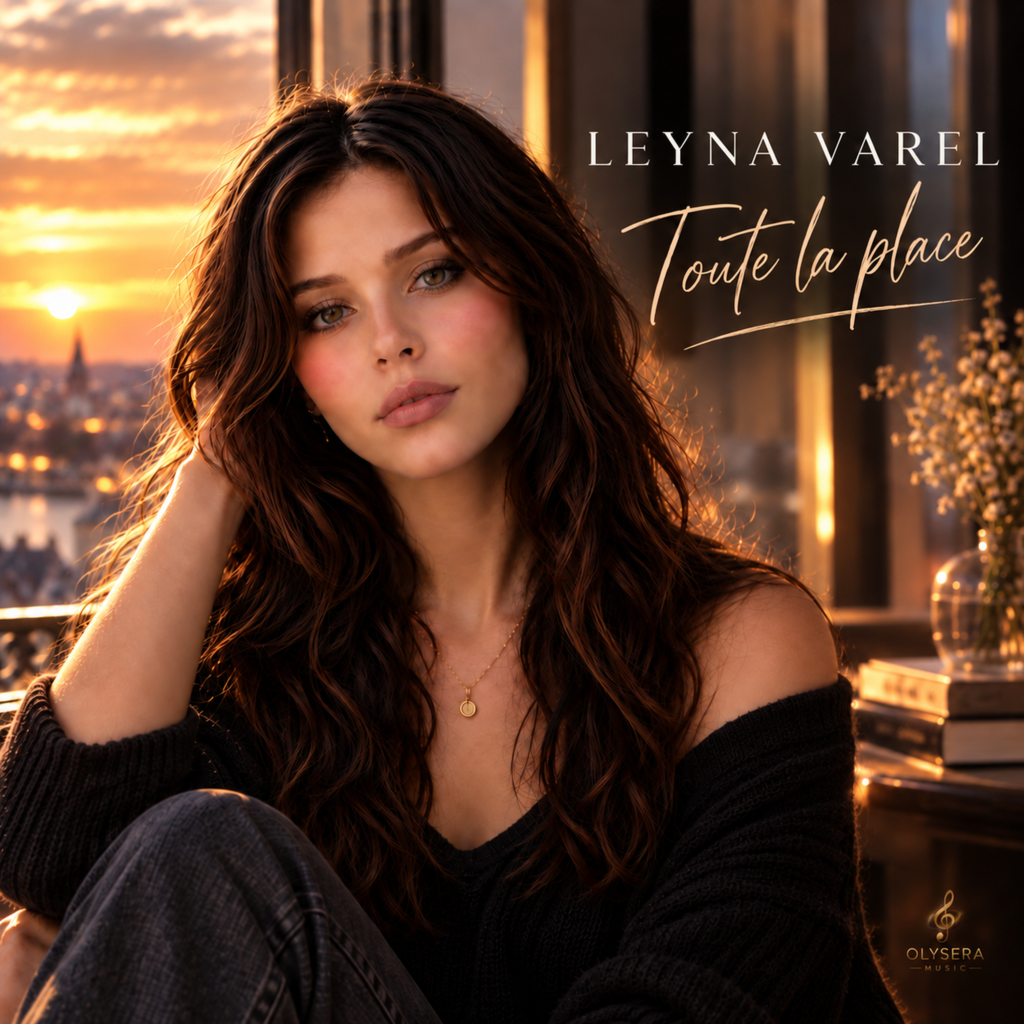 Toute la place – Leyna VAREL | Olysera Music Pochette du titre Toute la place de Leyna VAREL – Olysera Music
